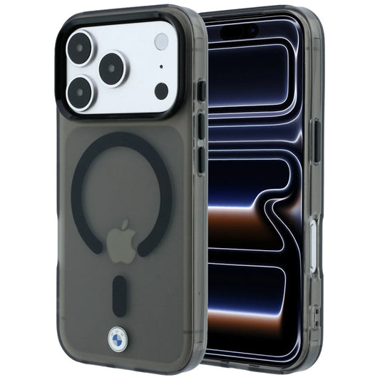 Etui BMW Sign Frosted IML & Metal Logo na iPhone 17 Pro / 18 Pro - czarne