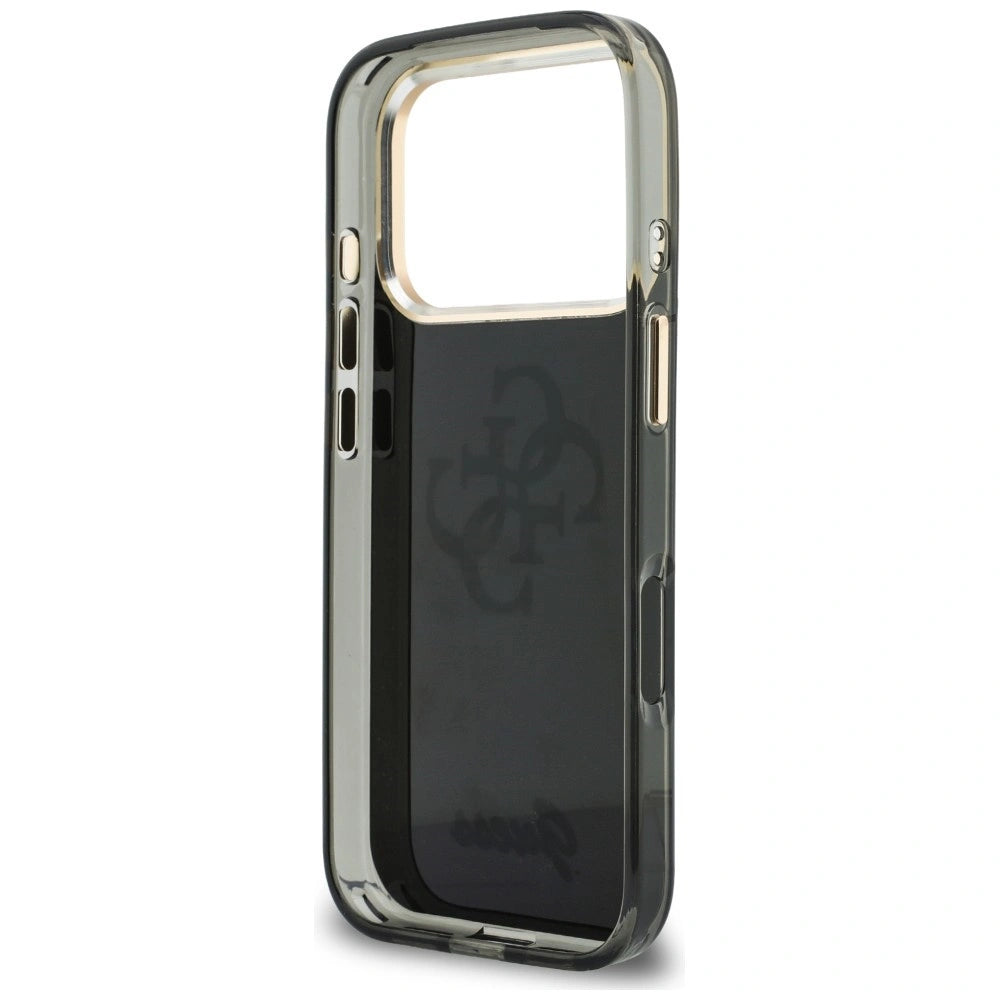 Etui Guess IML 4G Script Metal na iPhone 17 Pro Max / 18 Pro Max - czarne – zdjęcie 7
