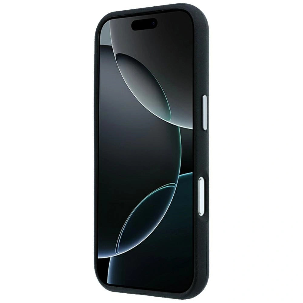 Etui Mercedes Leather Semi Wrap na iPhone 18 Pro Max / 17 Pro Max - czarne – zdjęcie 5
