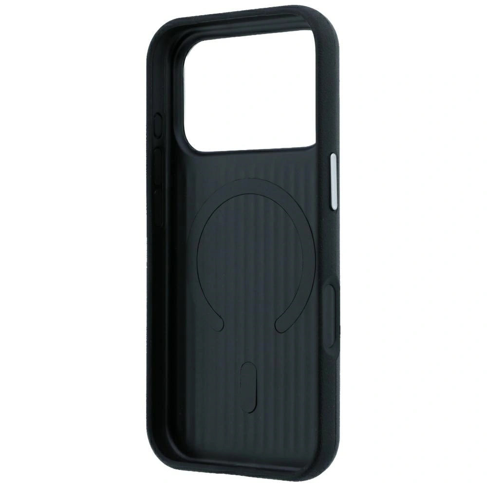 Etui Mercedes Leather Semi Wrap na iPhone 18 Pro Max / 17 Pro Max - czarne – zdjęcie 7
