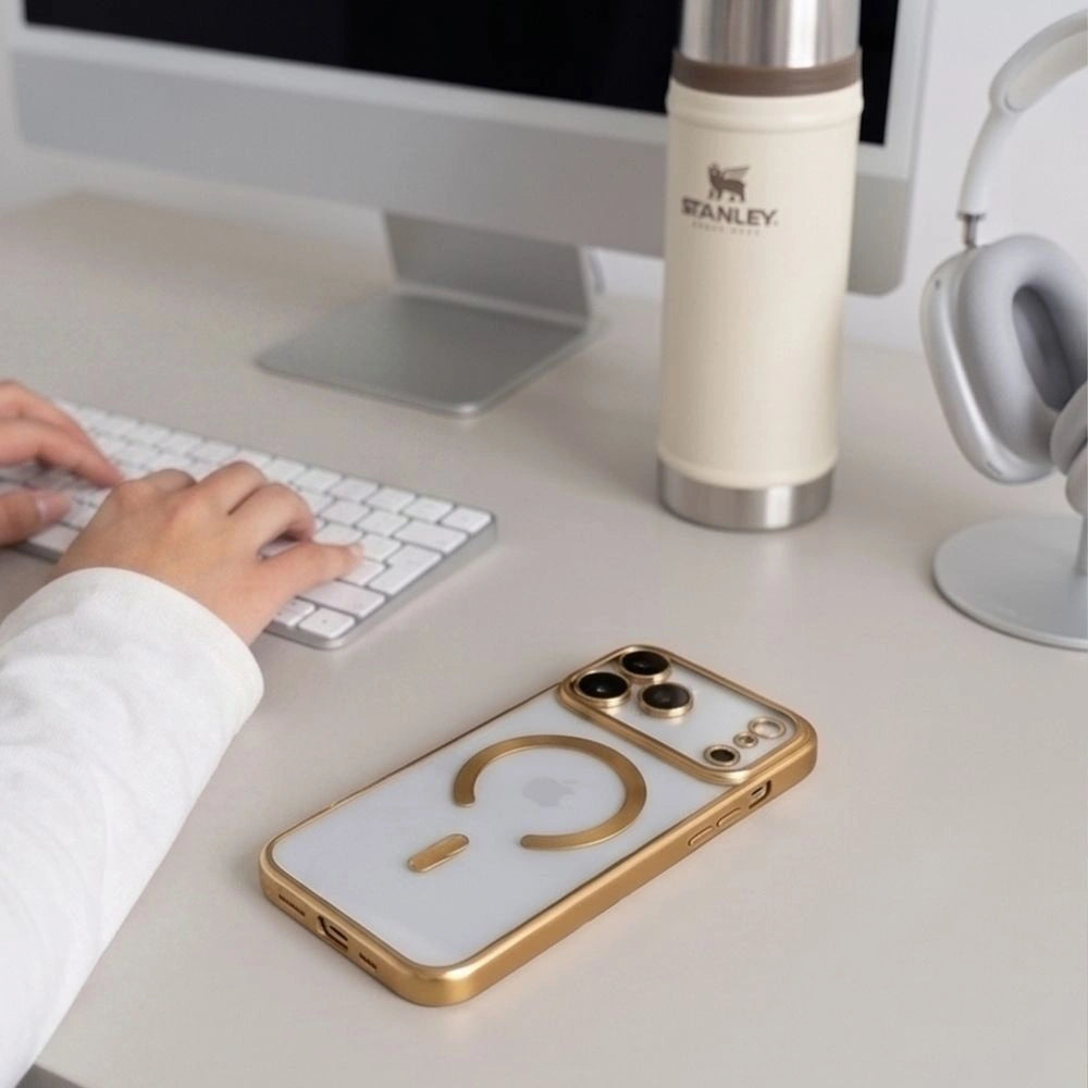 Etui Tech-Protect MagFlex na iPhone 18 Pro Max / 17 Pro Max - złote – zdjęcie 9