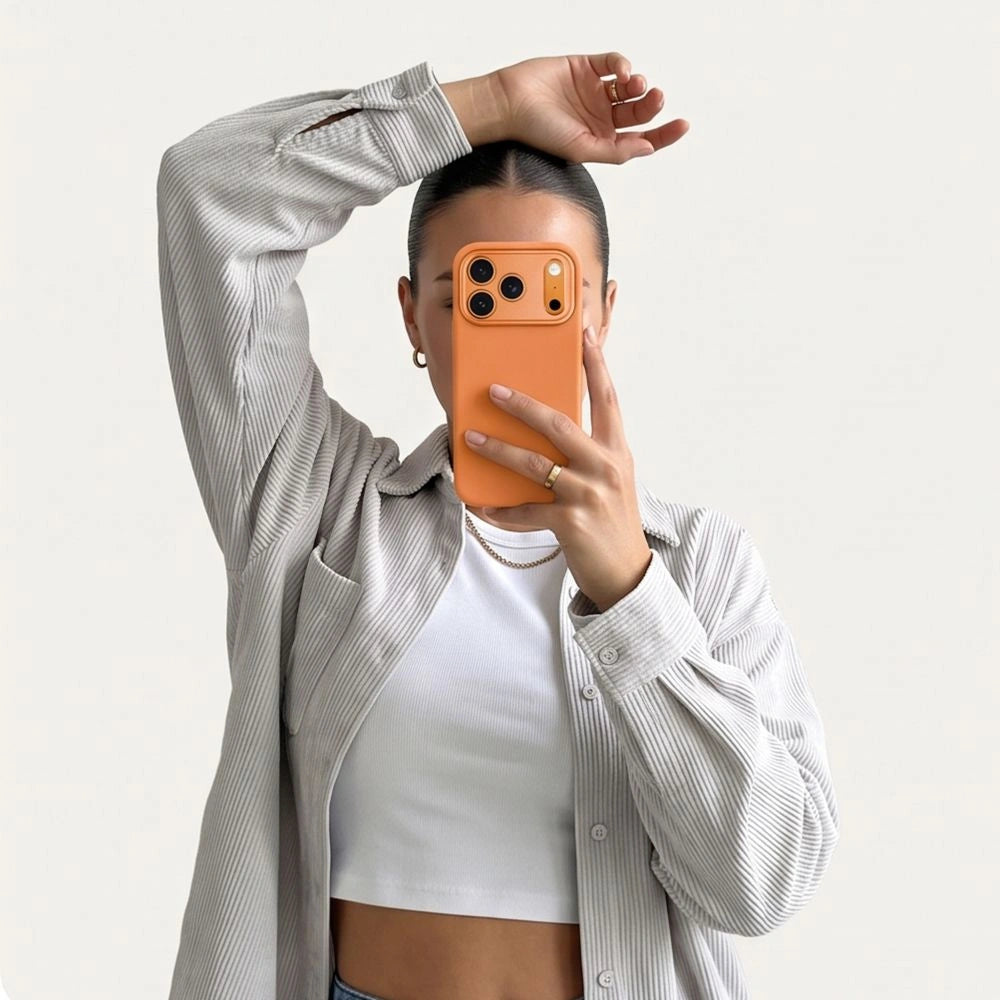 Etui Tech-Protect Uniq na iPhone 18 Pro Max / 17 Pro Max - pomarańczowe – zdjęcie 8