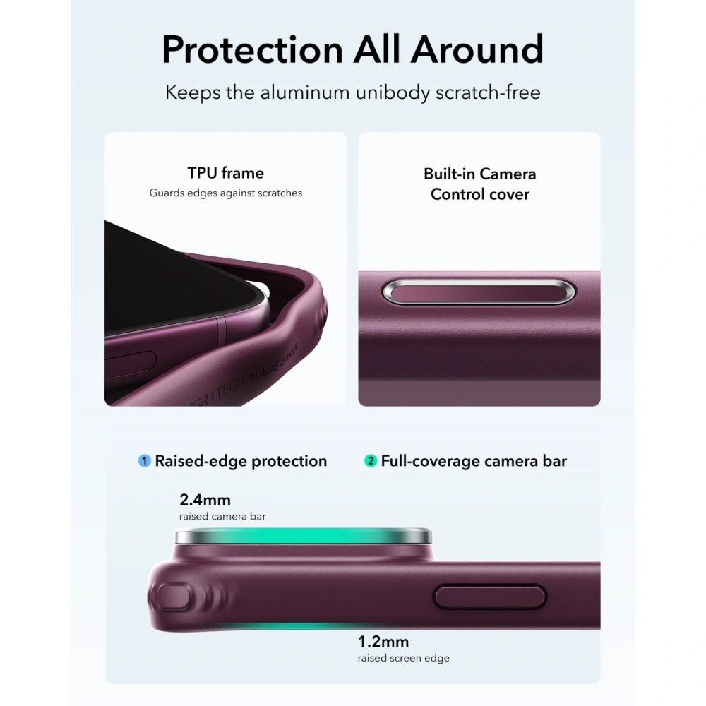 Etui ESR Classic na iPhone 18 Pro Max / 17 Pro Max - dark cherry mat – zdjęcie 5