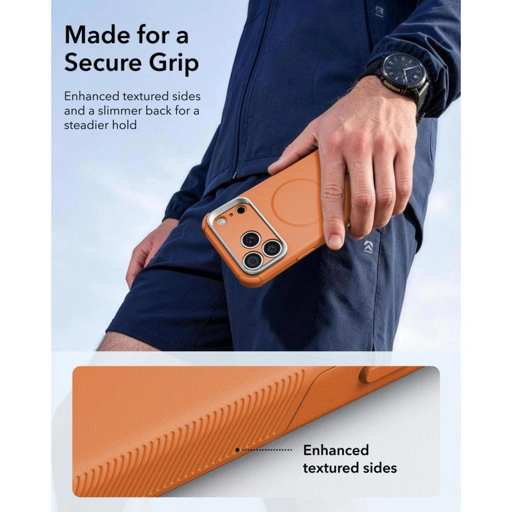 Etui ESR Cyber Tough Kickstand na iPhone 18 Pro / 17 Pro - pomarańczowe – zdjęcie 6