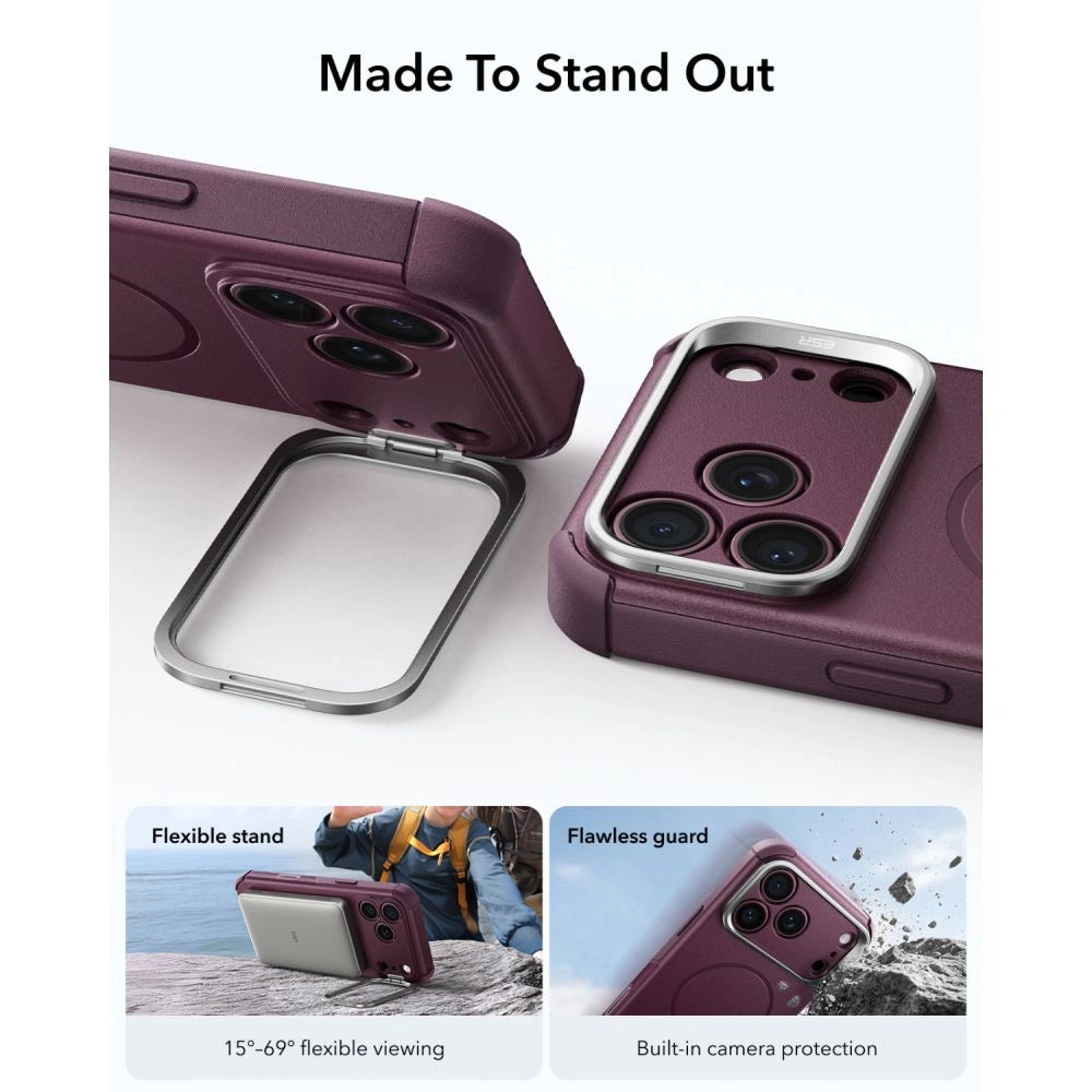 Etui ESR Cyber Tough na iPhone 18 Pro Max / 17 Pro Max - dark cherry – zdjęcie 4