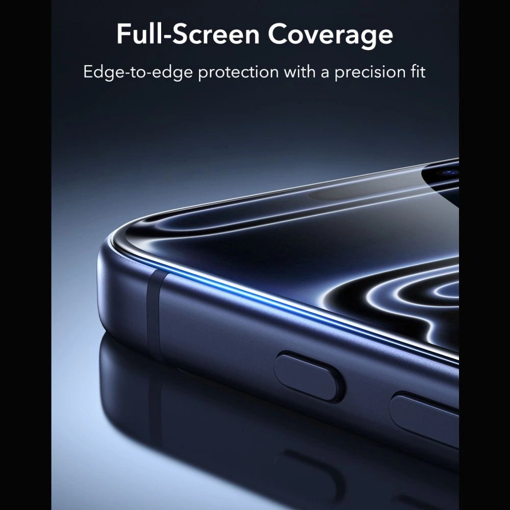 Szkło hartowane ESR UltraFit na iPhone 18 Pro Max / 17 Pro Max - czarne – zdjęcie 8