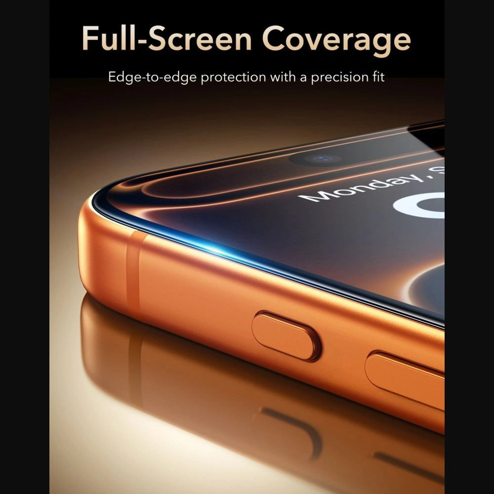 Szkło hartowane ESR UltraFit na iPhone 18 Pro Max / 17 Pro Max - czarne – zdjęcie 8