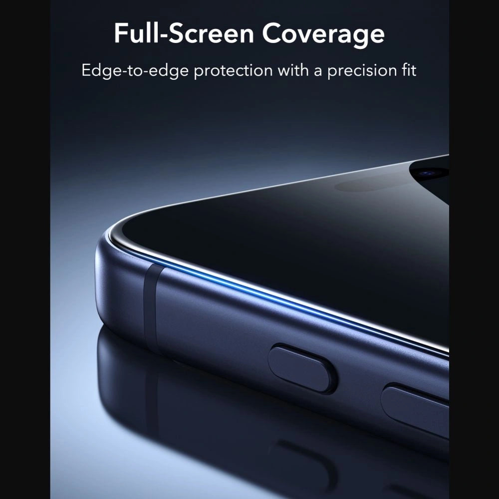 Szkło hartowane ESR UltraFit Armorite Privacy 2-Pack na iPhone 18 Pro Max – zdjęcie 8