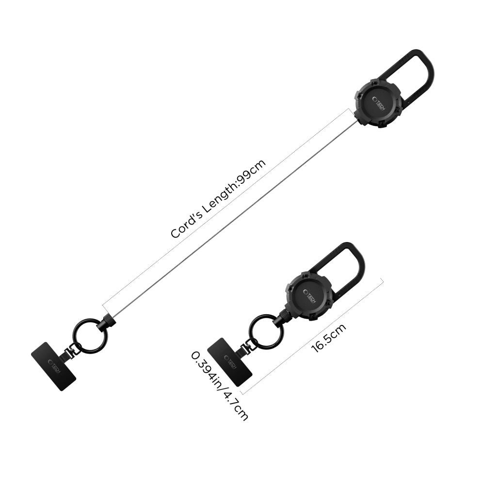 Smycz Tech-Protect ATH03 UrbanLoop - czarna – zdjęcie 4