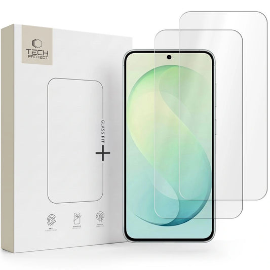 Szkło hartowane Tech-Protect Glass Fit+ 2-Pack na Samsung Galaxy S26 FE