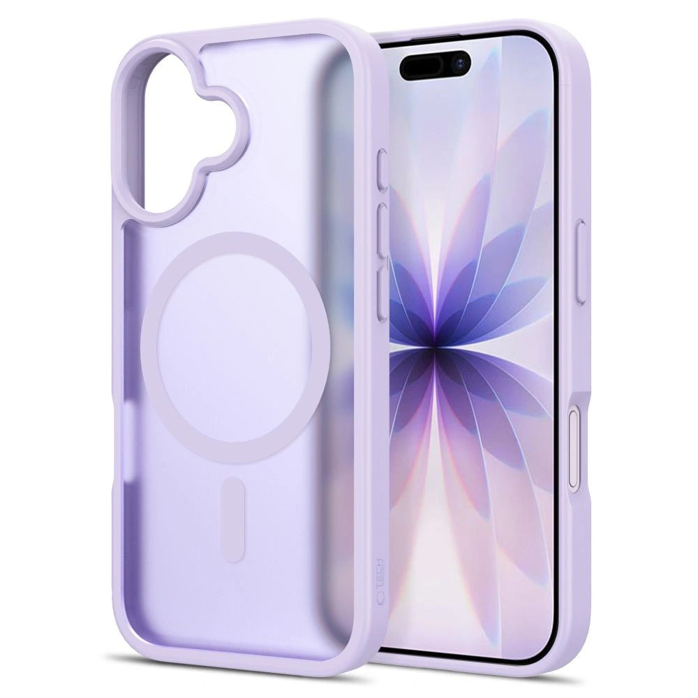 Etui Tech-Protect BasicMag MagSafe na iPhone 17 - liliowe matowe – zdjęcie 2