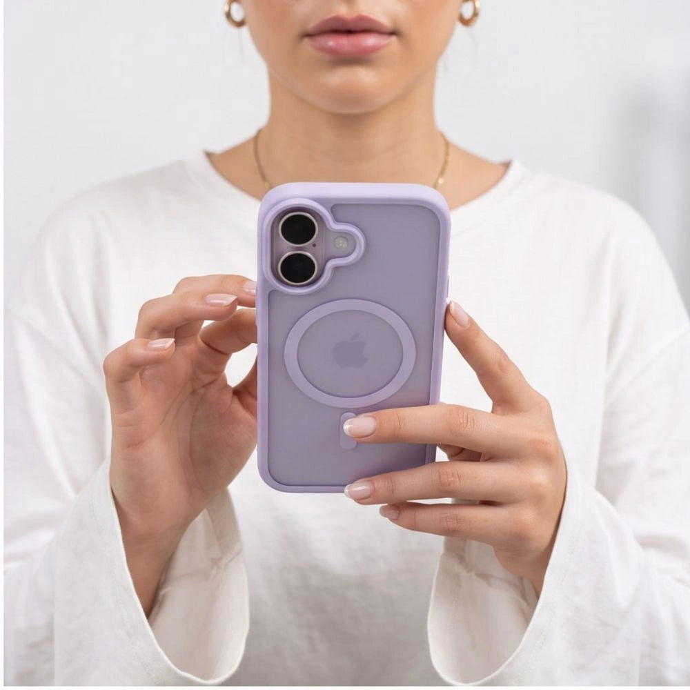 Etui Tech-Protect BasicMag MagSafe na iPhone 17 - liliowe matowe – zdjęcie 6