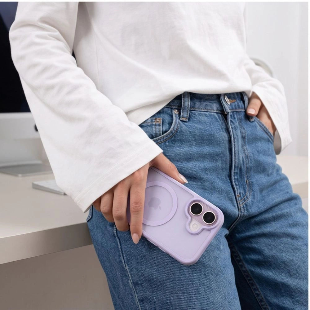 Etui Tech-Protect BasicMag MagSafe na iPhone 17 - liliowe matowe – zdjęcie 7