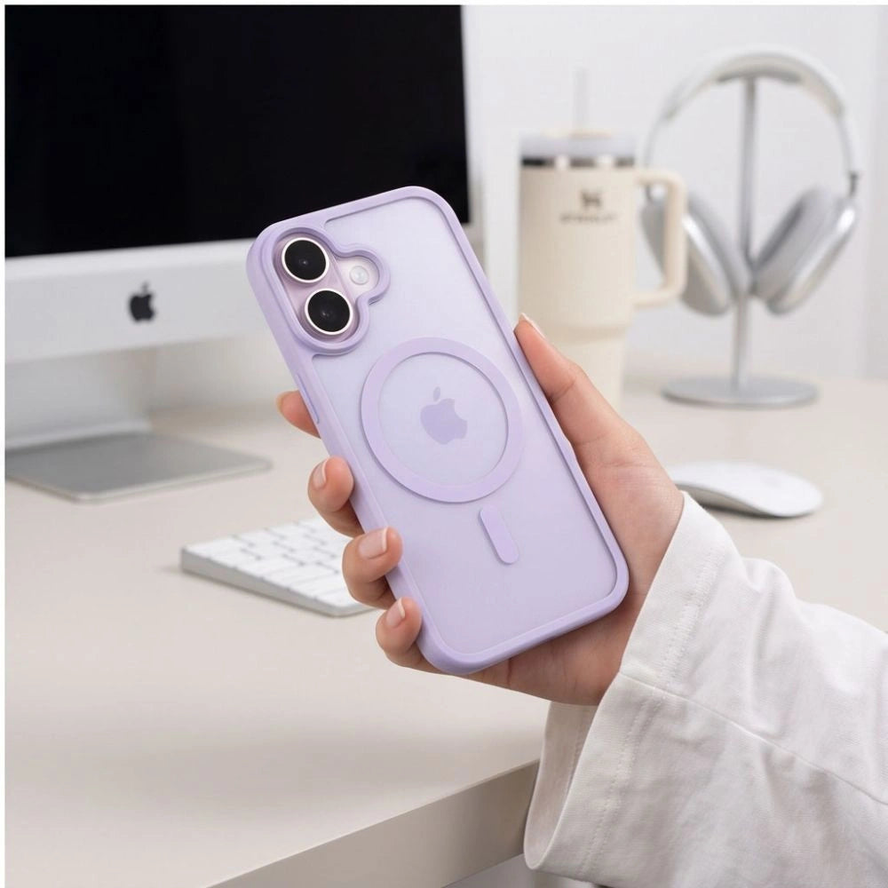 Etui Tech-Protect BasicMag MagSafe na iPhone 17 - liliowe matowe – zdjęcie 8