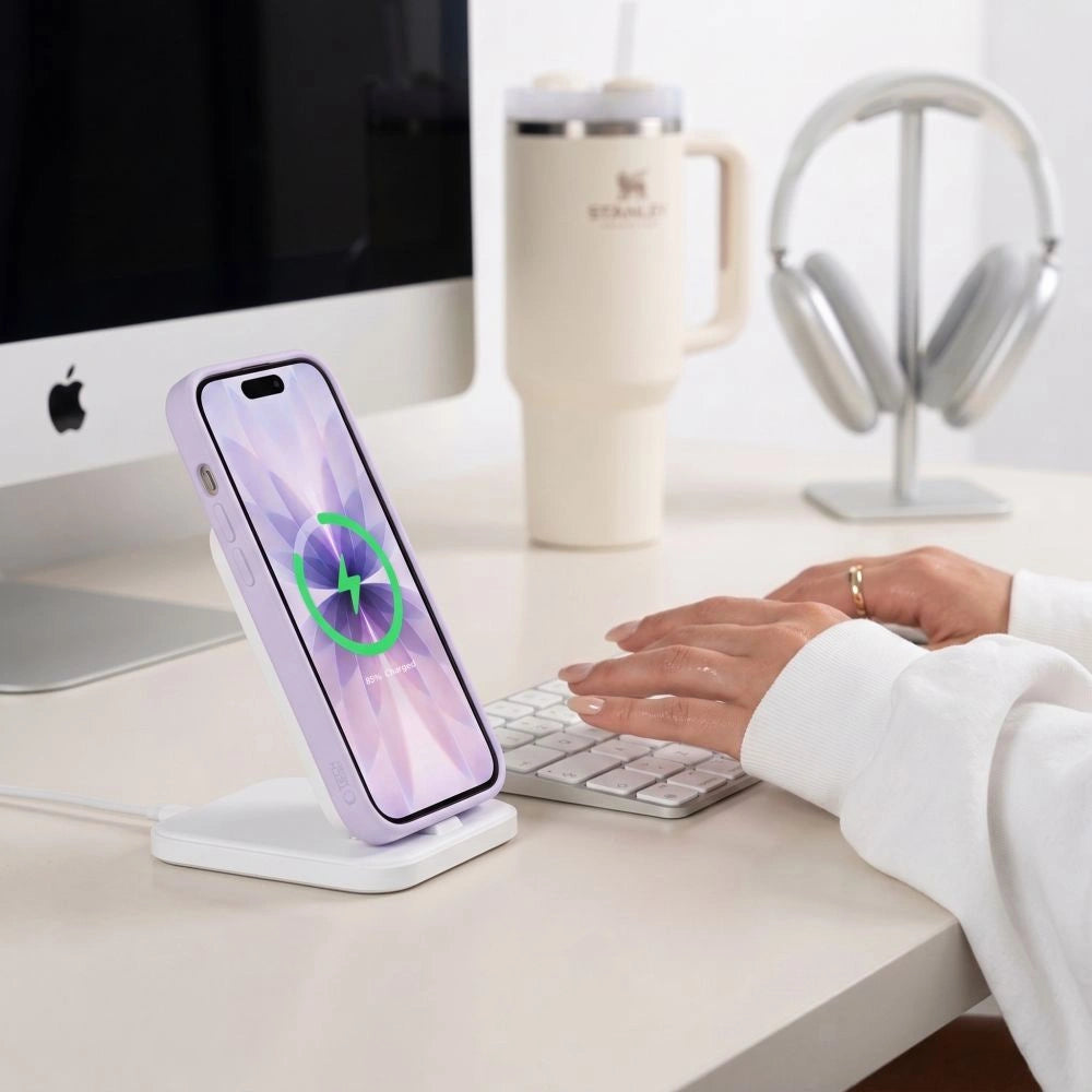 Etui Tech-Protect BasicMag MagSafe na iPhone 17 - liliowe matowe – zdjęcie 9