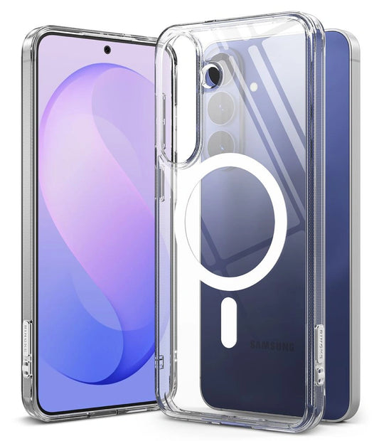 Etui Ringke Fusion MagSafe na Samsung Galaxy S26 FE - przezroczyste