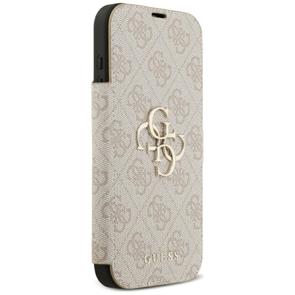 Etui Guess Book 4G Metal Logo na iPhone 18 Pro Max / 17 Pro Max - różowe – zdjęcie 4