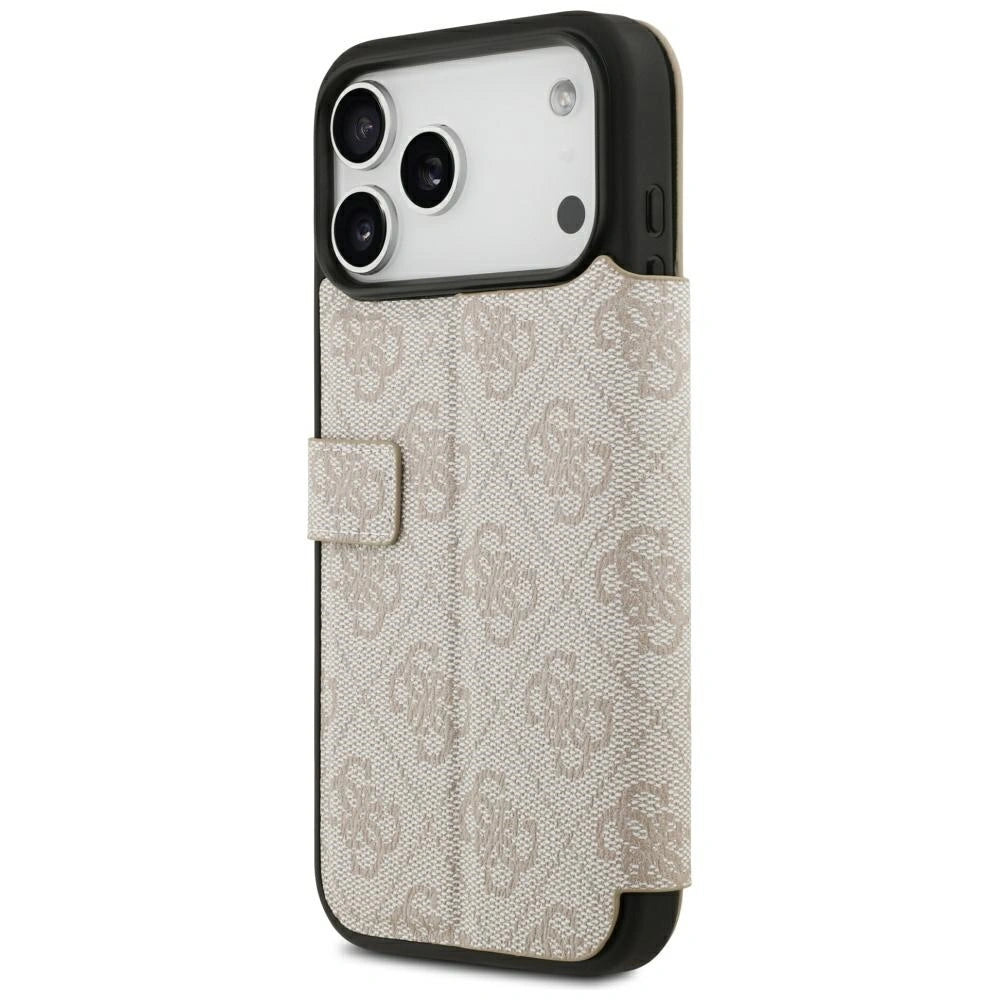Etui Guess Book 4G Metal Logo na iPhone 18 Pro Max / 17 Pro Max - różowe – zdjęcie 5
