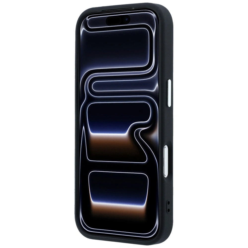 Etui Guess Grained Triangle na iPhone 17 Pro Max / 18 Pro Max - czarne – zdjęcie 5