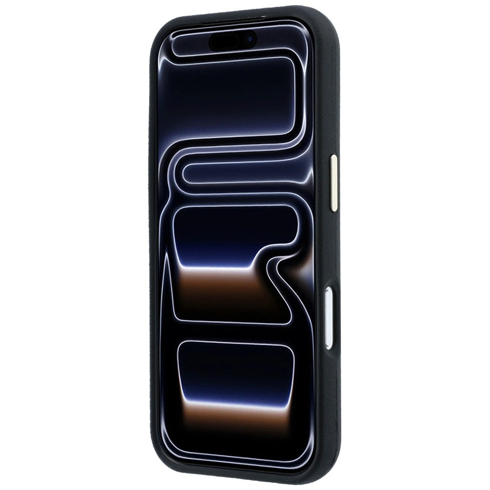Etui Guess Kevlar Triangle Logo MagSafe na iPhone 17 Pro / 18 Pro - czarne – zdjęcie 5