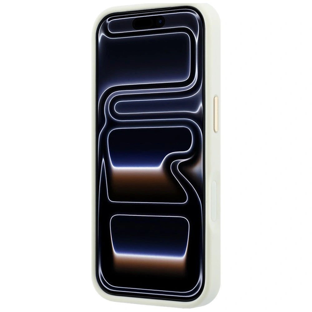 Etui Guess Peony 4G Small Logo na iPhone 17 Pro Max / 18 Pro Max - beżowe – zdjęcie 5