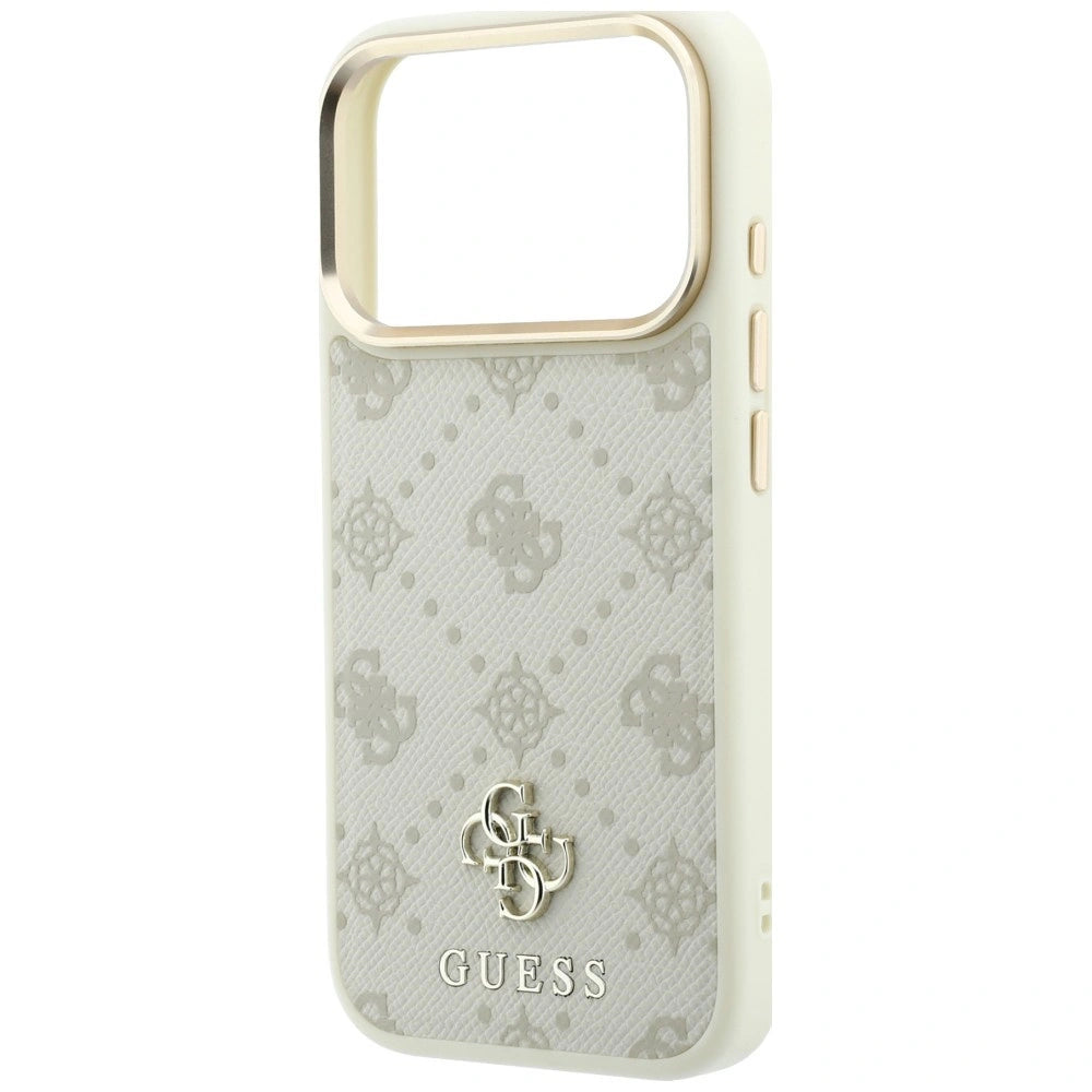 Etui Guess Peony 4G Small Logo na iPhone 17 Pro Max / 18 Pro Max - beżowe – zdjęcie 6