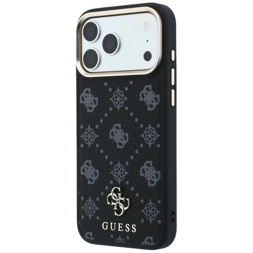 Etui Guess Peony 4G Small Logo na iPhone 17 Pro Max / 18 Pro Max - czarne – zdjęcie 2