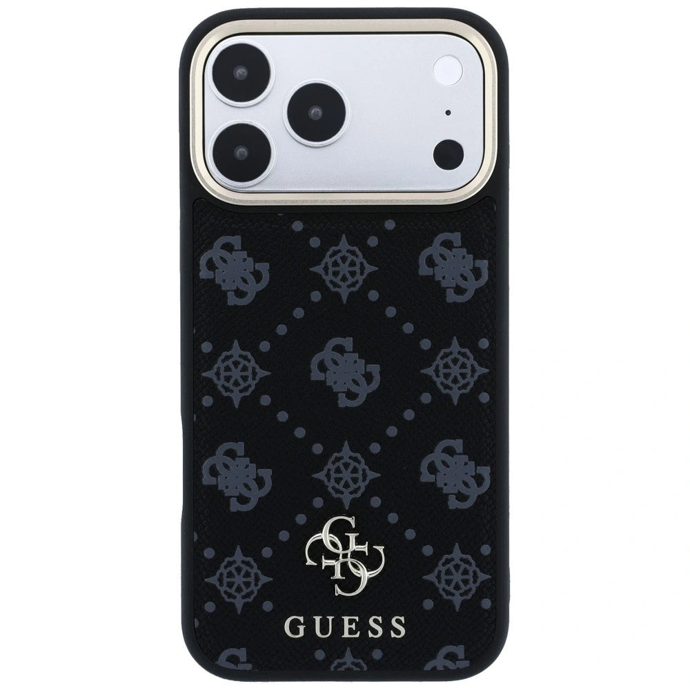 Etui Guess Peony 4G Small Logo na iPhone 17 Pro Max / 18 Pro Max - czarne – zdjęcie 3