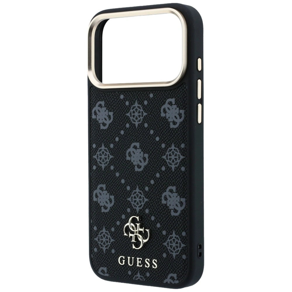 Etui Guess Peony 4G Small Logo na iPhone 17 Pro Max / 18 Pro Max - czarne – zdjęcie 6