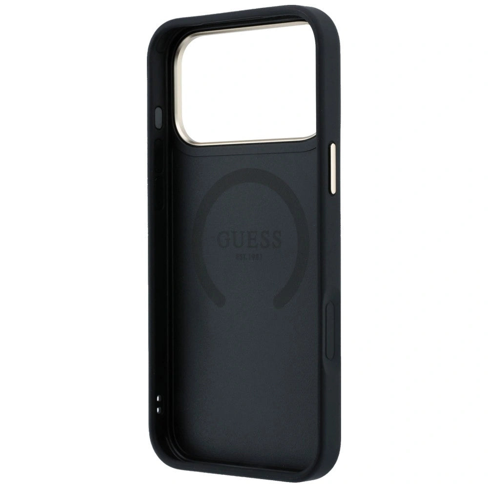 Etui Guess Peony 4G Small Logo na iPhone 17 Pro Max / 18 Pro Max - czarne – zdjęcie 7