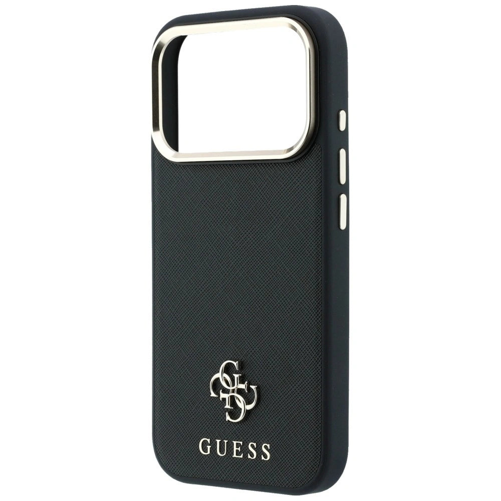 Etui Guess Saffiano Small 4G & na iPhone 17 Pro Max / 18 Pro Max - czarne – zdjęcie 6