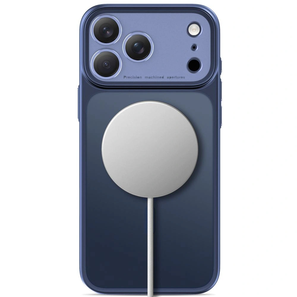 Etui Tech-Protect na iPhone 18 Pro Max / 17 Pro Max - granatowe matowe – zdjęcie 4