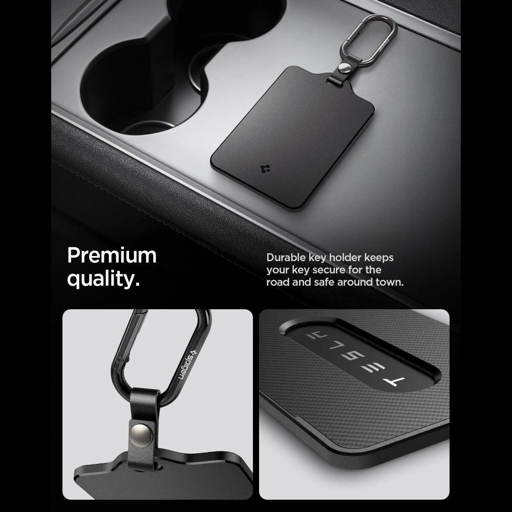 Etui Spigen TO243 Tesla Key Card Holder na klucze samochodowe - czarne – zdjęcie 6