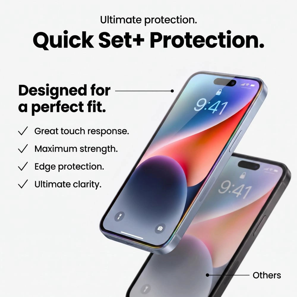 Szkło hartowane Tech-Protect Quick Set+ na iPhone 18 Pro Max / 17 pro Max – zdjęcie 7