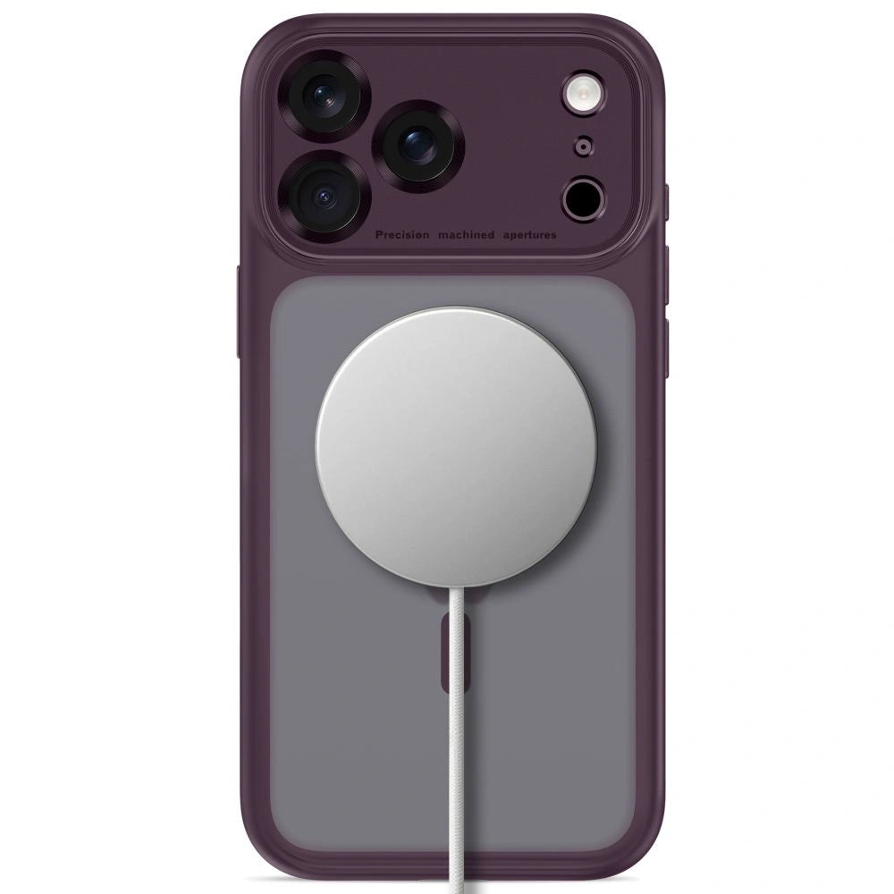 Etui Tech-Protect na iPhone 18 Pro Max / 17 Pro Max - dark cherry matowe – zdjęcie 4