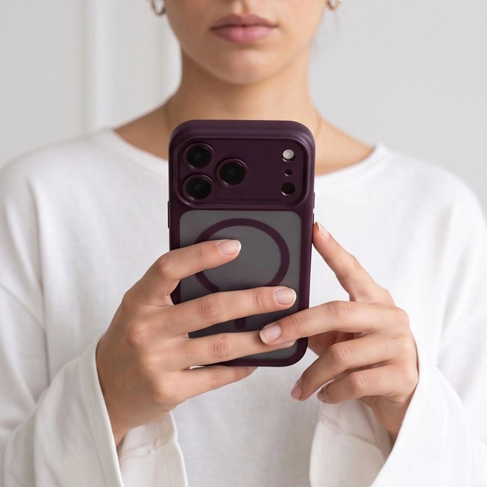 Etui Tech-Protect na iPhone 18 Pro Max / 17 Pro Max - dark cherry matowe – zdjęcie 7
