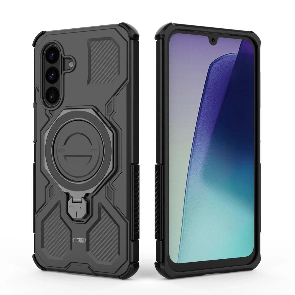 Etui Tech-Protect na Samsung Galaxy A17 / A18 4G / 5G - czarne matowe – zdjęcie 2
