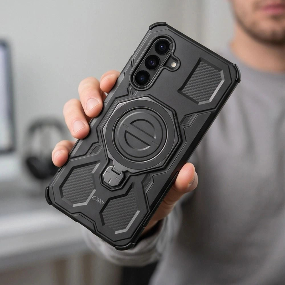 Etui Tech-Protect na Samsung Galaxy A17 / A18 4G / 5G - czarne matowe – zdjęcie 8
