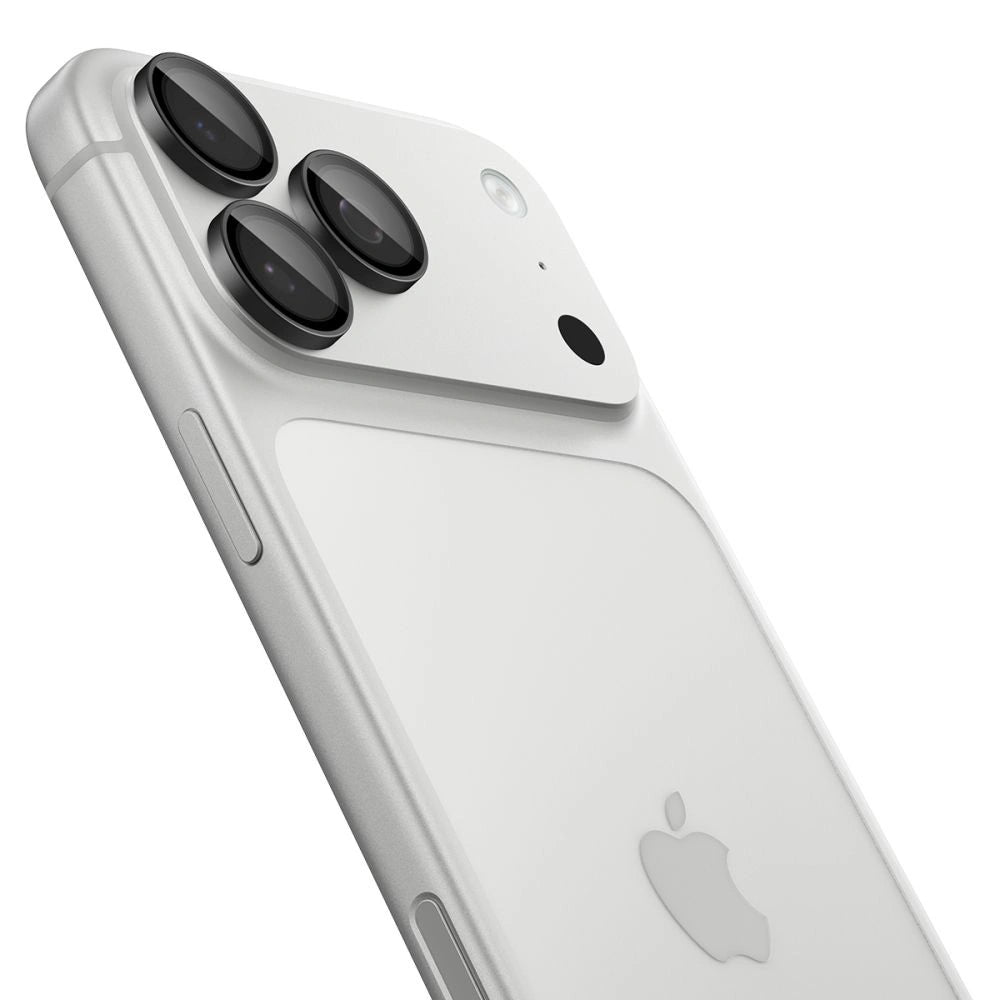 Szkło hartowane na aparat Spigen Optik Pro GLAS.TR EZ FIT 2-Pack na iPhone 18 Pro / 18 Pro Max - ciemnoszare – zdjęcie 3