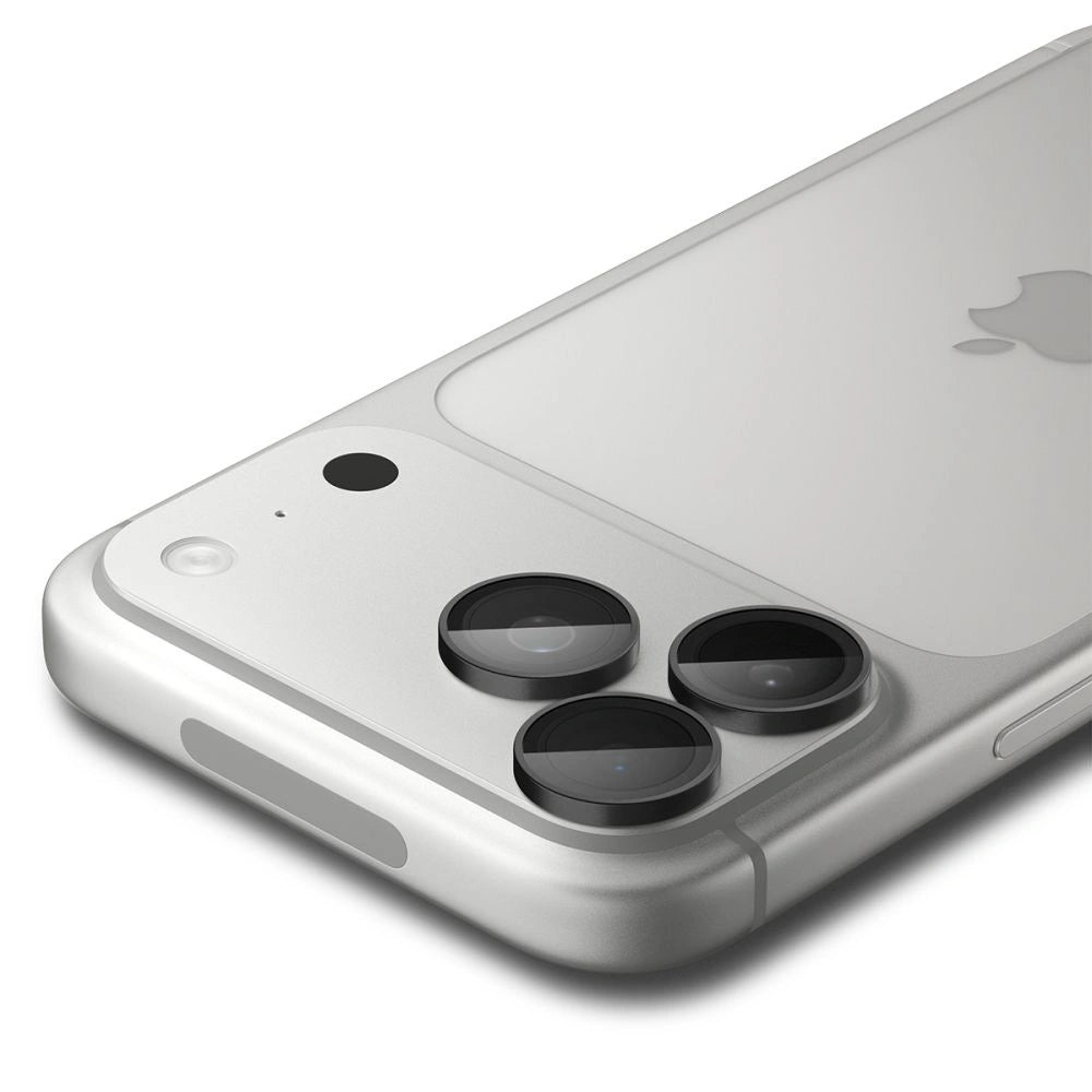 Szkło hartowane na aparat Spigen Optik Pro GLAS.TR EZ FIT 2-Pack na iPhone 18 Pro / 18 Pro Max - ciemnoszare – zdjęcie 4