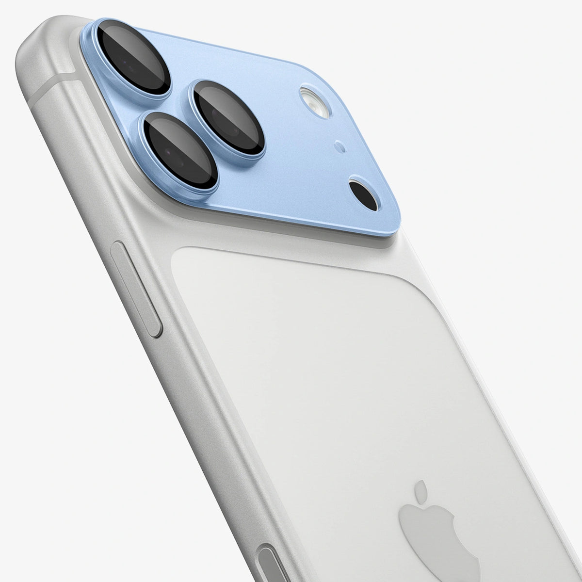 Szkło hartowane na aparat Spigen Optik na iPhone 18 Pro - jasnoniebieskie – zdjęcie 3
