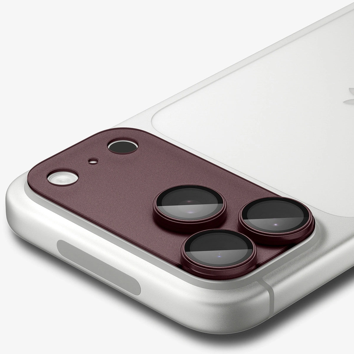 Szkło hartowane na aparat Spigen Optik na iPhone 18 Pro Max - dark cherry – zdjęcie 5