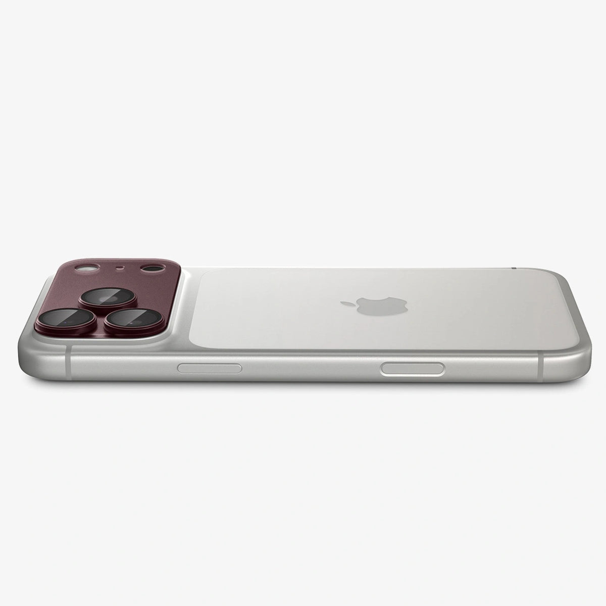 Szkło hartowane na aparat Spigen Optik na iPhone 18 Pro Max - dark cherry – zdjęcie 7