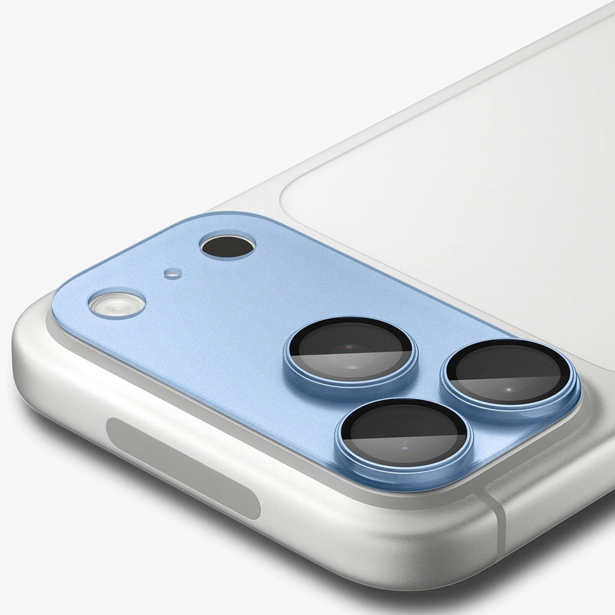 Szkło hartowane na aparat Spigen na iPhone 18 Pro Max - jasnoniebieskie – zdjęcie 4
