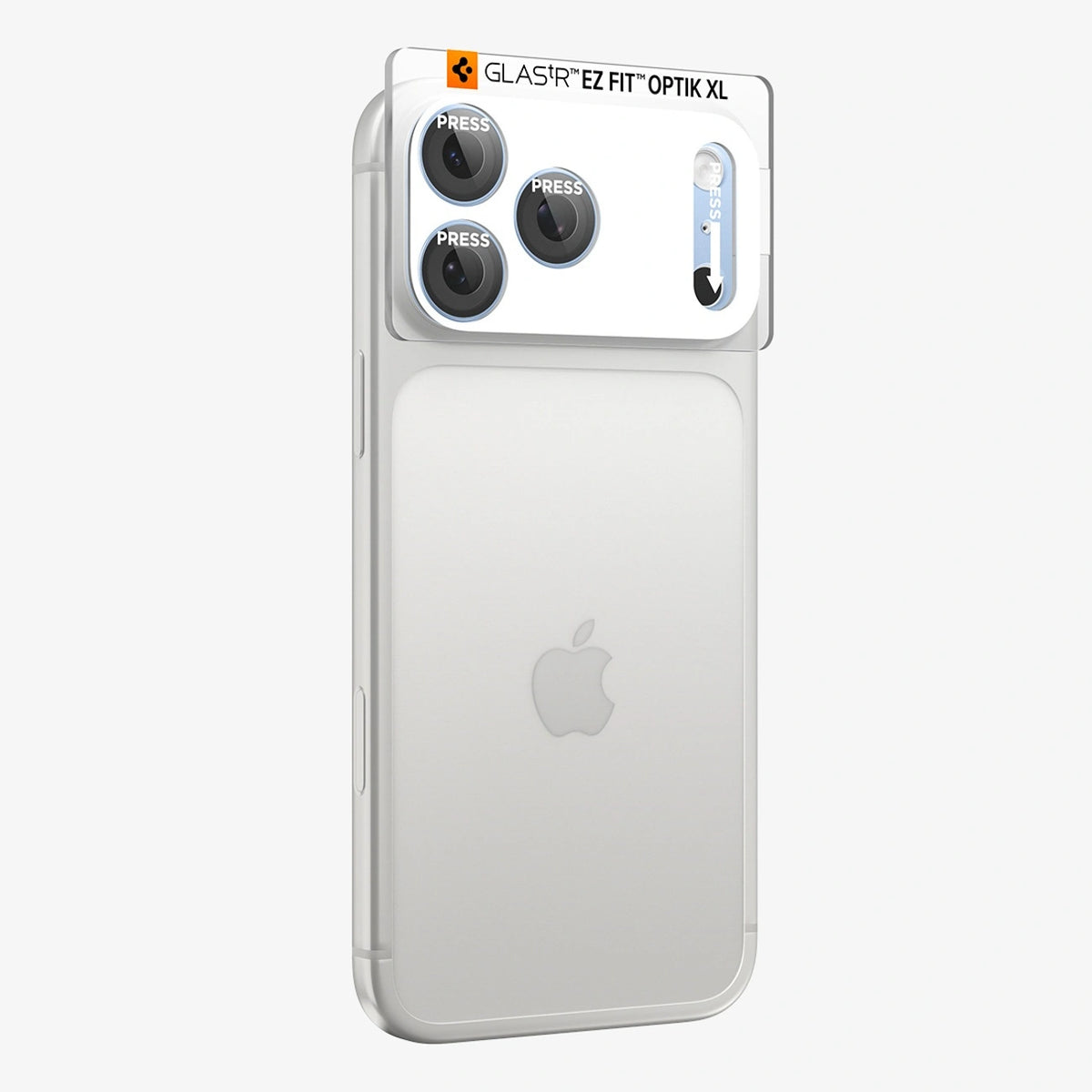 Szkło hartowane na aparat Spigen na iPhone 18 Pro Max - jasnoniebieskie – zdjęcie 7