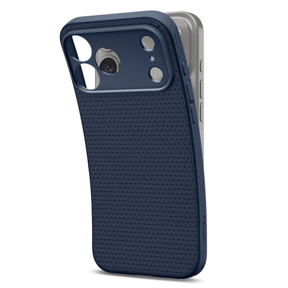 Etui Spigen Liquid Air na iPhone 18 Pro / 17 Pro - granatowe – zdjęcie 4
