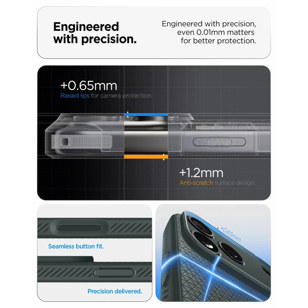 Etui Spigen Liquid Air na iPhone 18 Pro Max / 17 Pro Max - zielone – zdjęcie 8