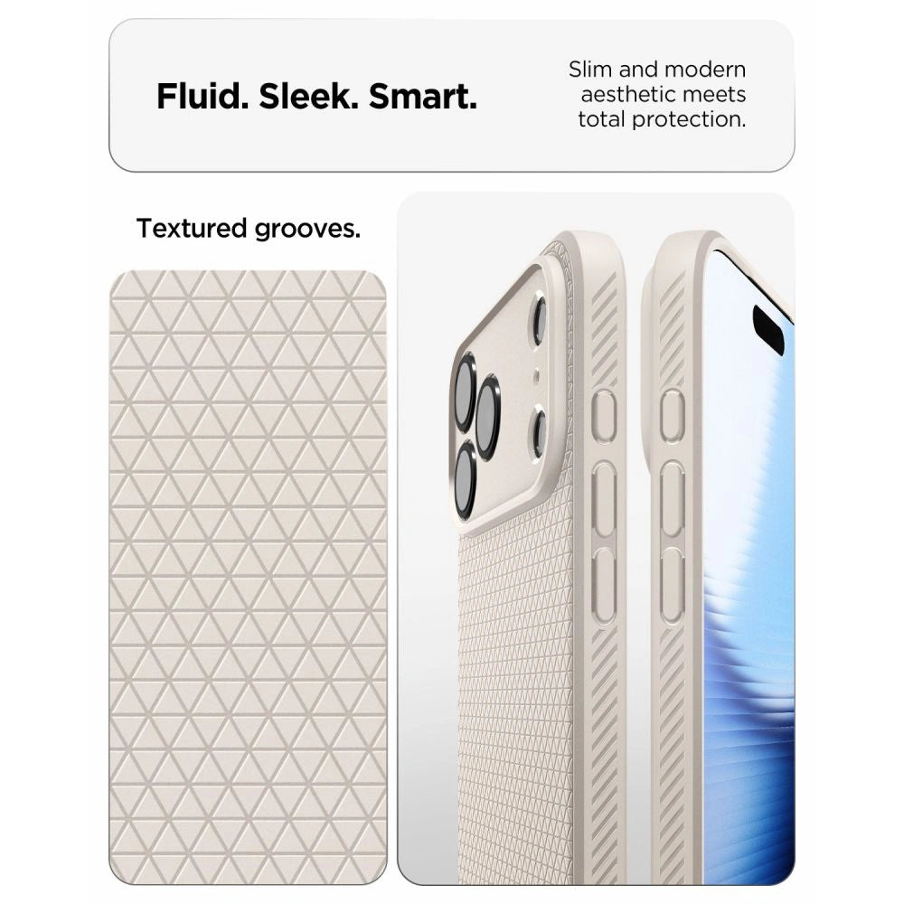 Etui Spigen Liquid Air na iPhone 18 Pro Max / 17 Pro Max - tytanowy – zdjęcie 6
