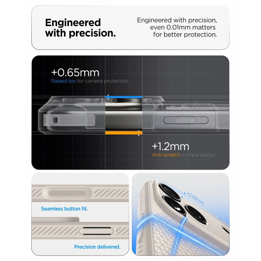 Etui Spigen Liquid Air na iPhone 18 Pro Max / 17 Pro Max - tytanowy – zdjęcie 8