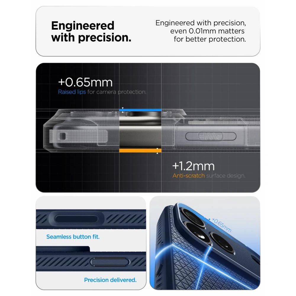 Etui Spigen Liquid Air na iPhone 18 Pro Max / 17 Pro Max - granatowe – zdjęcie 8